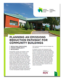 Planning an emissions reduction pathway for community buildings