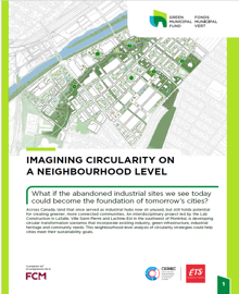 Image of a factsheet resource titled Imagining circularity at the neighbourhood level