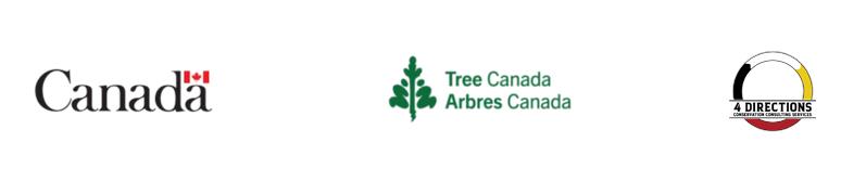 3 logos Tree Canada , GOC &  4 Directions