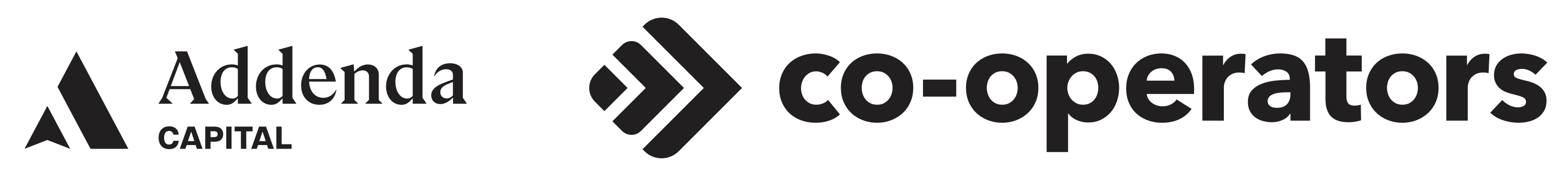 Logos de Co-operators et d’Addenda Capital