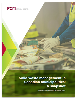 Solid waste management in Canadian municipalities: A snapshot