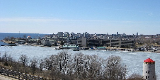 A view of the City of Kingston