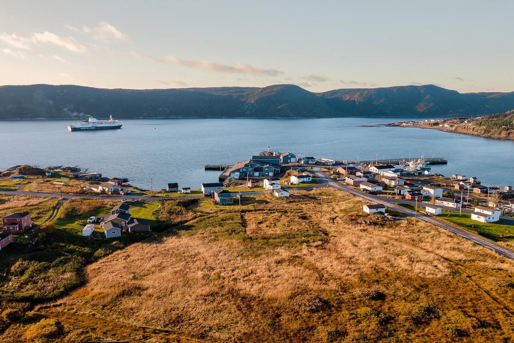 A landscape photo or rural Newfoundland and Labrador