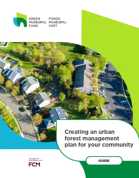 Cover photo of Urban Forest management plan guide