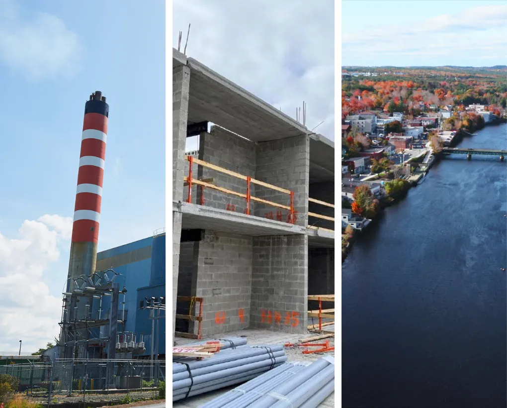 Three photos of 2024 Sustainable Communities Award winning projects